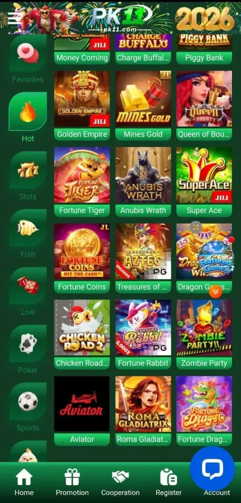PK11 Game App