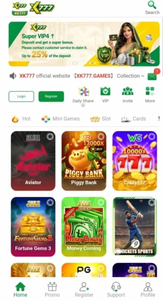 XK777 Game