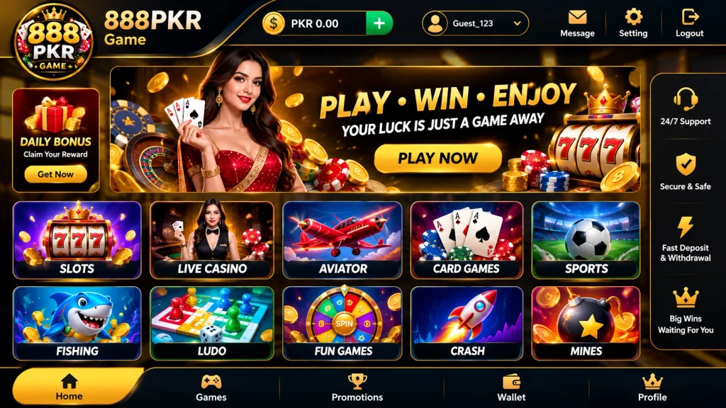888PKR Game